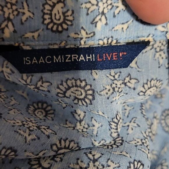 Isaac Mizrahi live open front cardigan cover up - Picture 7 of 8